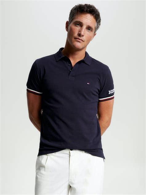 tommy hilfiger slim men's polo.